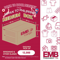 EMB Cargo Medium Box Mindanao - Sagawa