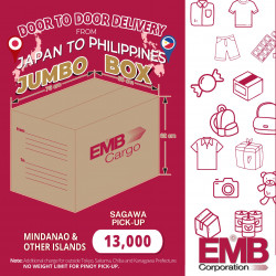 EMB Cargo JUMBO Box Mindanao - Sagawa
