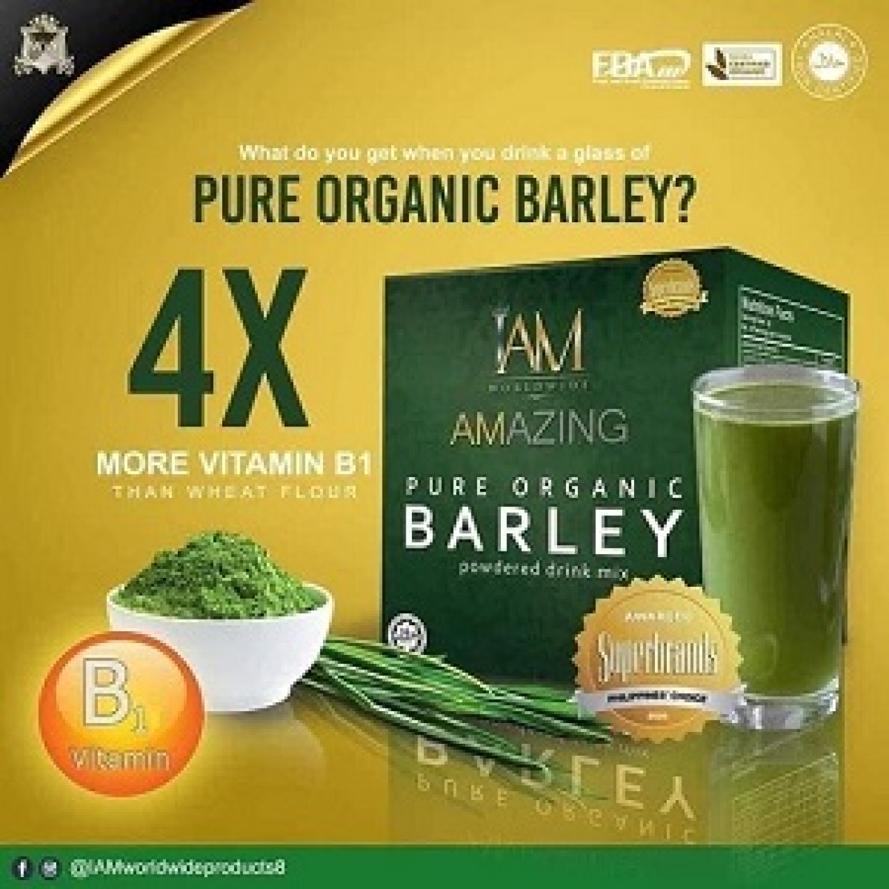 Amazing Pure Organic Barley