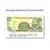 10 センターボス ニカラグア　未使用　紙幣　札　1991年 / 10 Centavos Nicaragua Banknote cbj-n-10781 1991 UNC