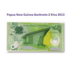 2 キナ パプアニューギニア　未使用　紙幣　札　2013年 / 2 Kina Papua New Guinea Banknote cbj-n-10793 2013 UNC