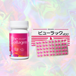 Shiseido The Collagen Tablet (regular) + Kokando Slimming Pills