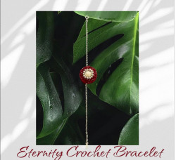 Eternity Crochet Bracelet