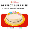 Goldilocks Pastel Blooms Marble Cake