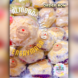 Almond Sliced Ensaymada 6pcs
