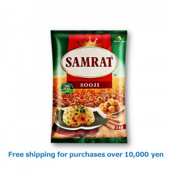 SOOJI SAMRAT 1kg / スジ（セモリナ粉 [Any available brand][35025003]