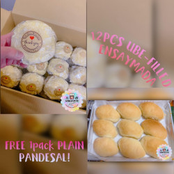 Ube Filled with Free Pandesal