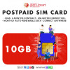 DATA SIM CARD 10GB 6months subscription plan