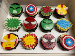 Avengers Cupcake