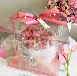 Tulip Mothers day Bouquet cake
